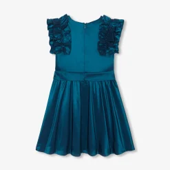 Robe Et Jupe-Jacadi Robe enfant fille en taffetas - BLEU TURQUOISE