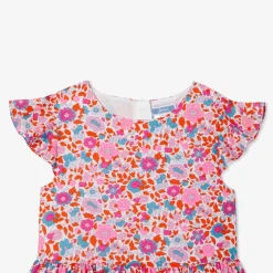 Robe Et Jupe-Jacadi Robe enfant fille en tissu Liberty - lore ORANGE/MULTICO