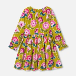 Robe Et Jupe-Jacadi Robe enfant fille en velours milleraies - lore CUMIN/MULTICO