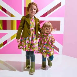 Robe Et Jupe-Jacadi Robe enfant fille en velours milleraies - lore CUMIN/MULTICO