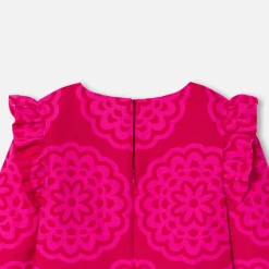 Robe Et Jupe-Jacadi Robe enfant fille imprimé rosace - lore ROSE/MULTICO
