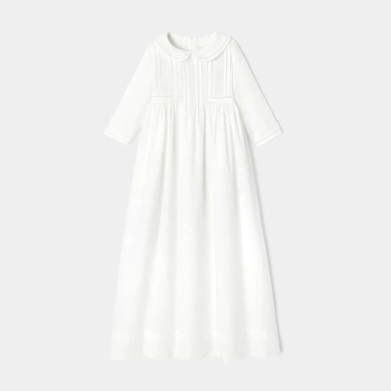 Robe-Jacadi Robe longue de cérémonie bébé fille - blanc BLANC JACADI