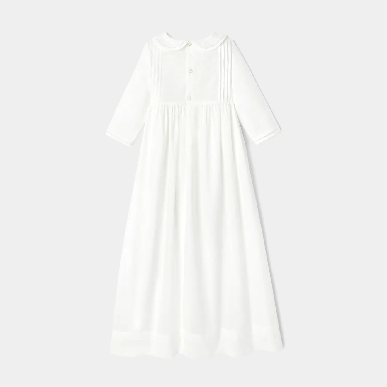 Robe-Jacadi Robe longue de cérémonie bébé fille - blanc BLANC JACADI