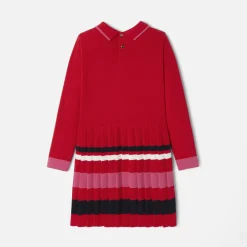 Robe Et Jupe-Jacadi Robe manches longues enfant fille - rouge ROUGE JACADI