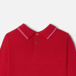 Robe Et Jupe-Jacadi Robe manches longues enfant fille - rouge ROUGE JACADI