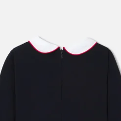 Robe Et Jupe-Jacadi Robe manches longues enfant fille - marine MARINE JACADI