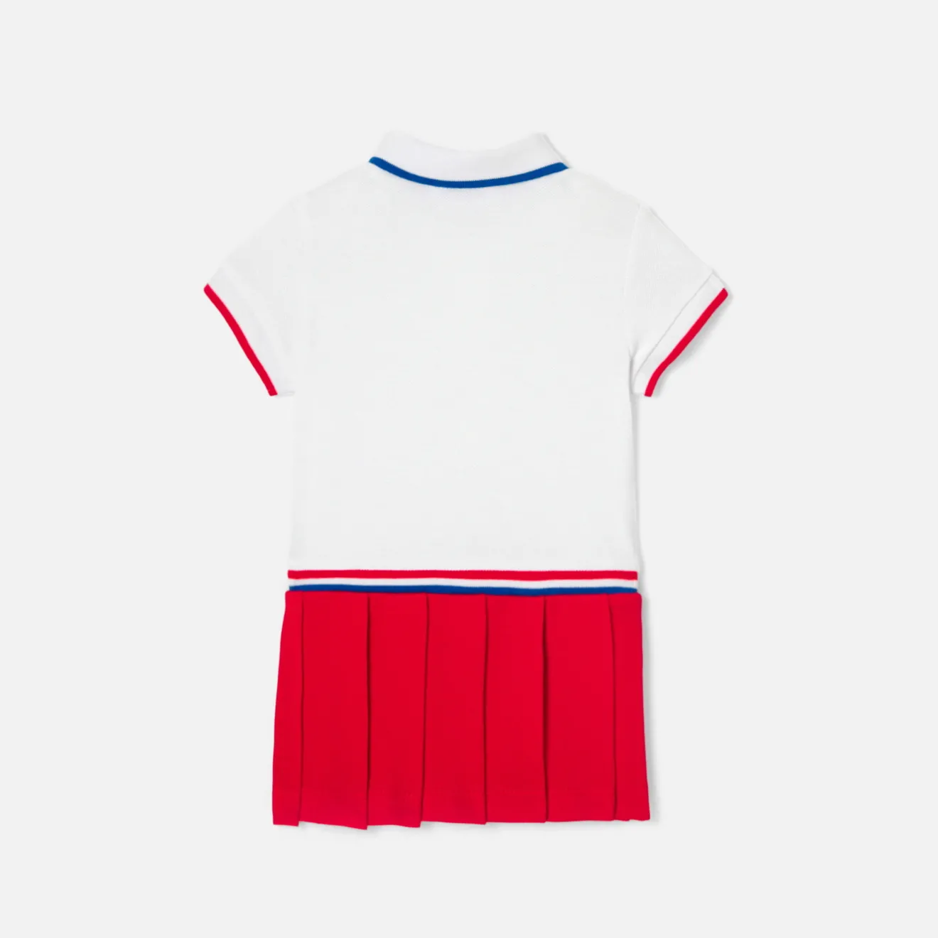 Robe-Jacadi Robe polo bébé fille - BLANC/ROUGE