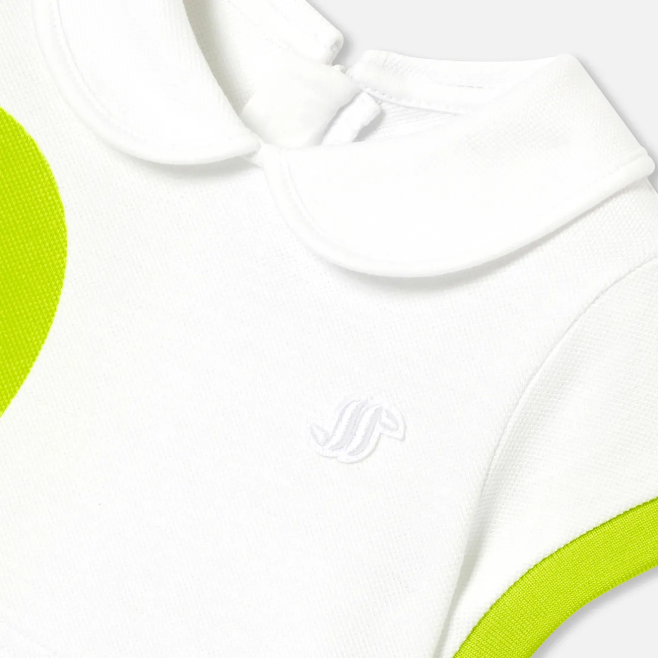 Robe-Jacadi Robe polo bébé fille - lore BLANC/MULTICO