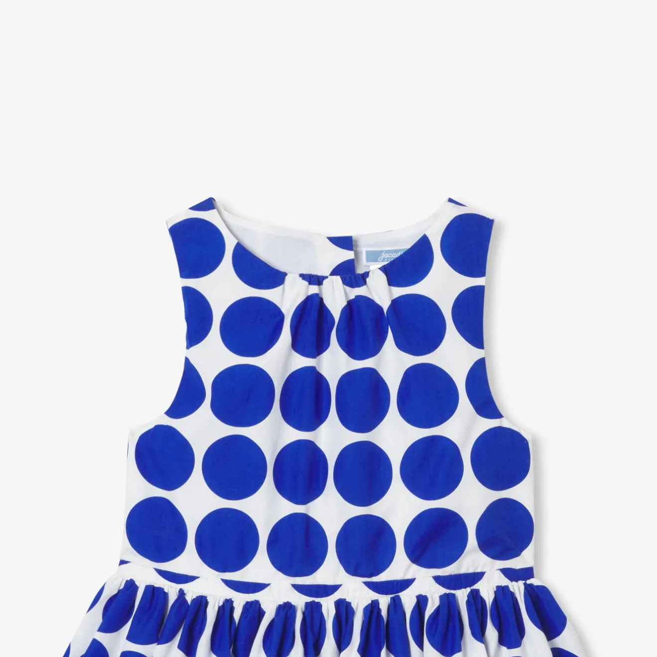 Robe Et Jupe-Jacadi Robe sans manches enfant fille - BLANC/BLEU