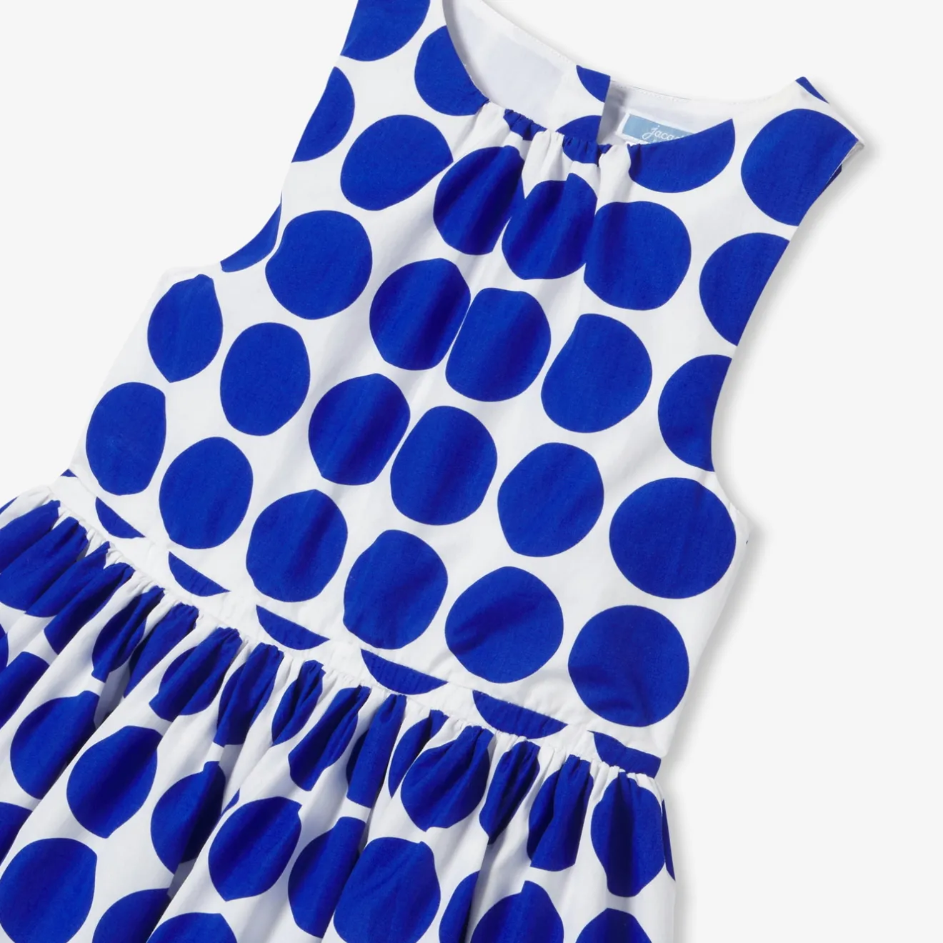 Robe Et Jupe-Jacadi Robe sans manches enfant fille - BLANC/BLEU