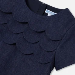 Robe Et Jupe-Jacadi Robe trapèze en jean enfant fille - DENIM FONCE