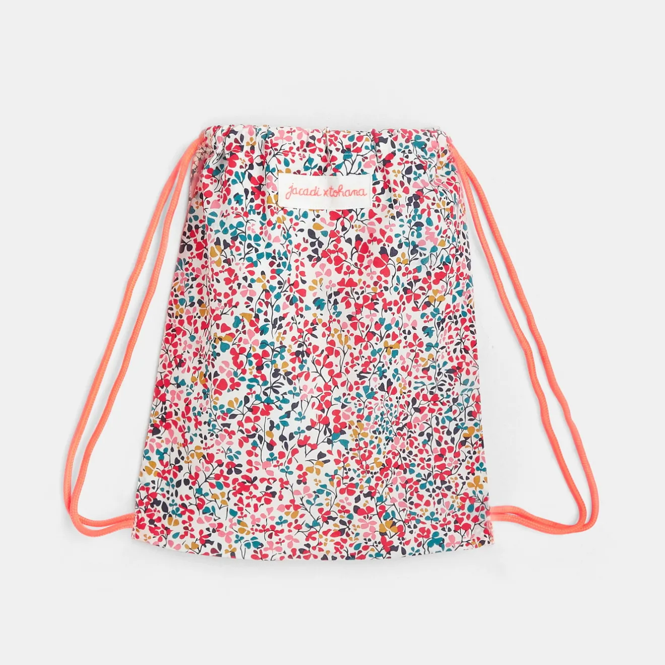 Accessoires-Jacadi Sac à goûter en tissu Liberty - x Tohana - lore MULTICO