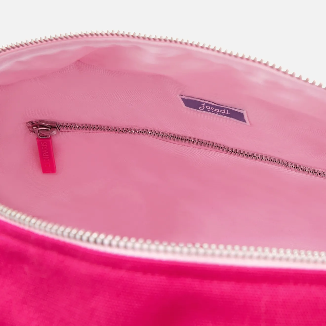 Sac À Langer, Trousse De Toilette|Sac À Langer Et Trousses De Toilette-Jacadi Sac à langer en coton canvas - ROSE FUSCHIA