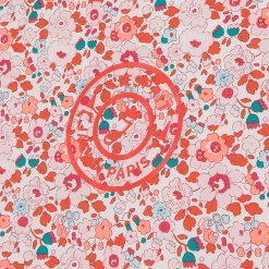 Accessoires-Jacadi Sac cabas en tissu Liberty - ROSE/ROUGE