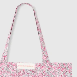 Accessoires-Jacadi Sac tissu en tissu Liberty - x Tohana - ROSE/GRIS