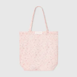 Accessoires-Jacadi Sac tissu en tissu Liberty - x Tohana - ROSE/BLANC