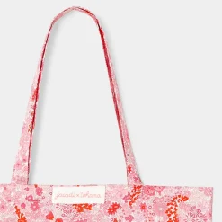 Accessoires-Jacadi Sac tissu en tissu Liberty - x Tohana - ROSE/ROUGE