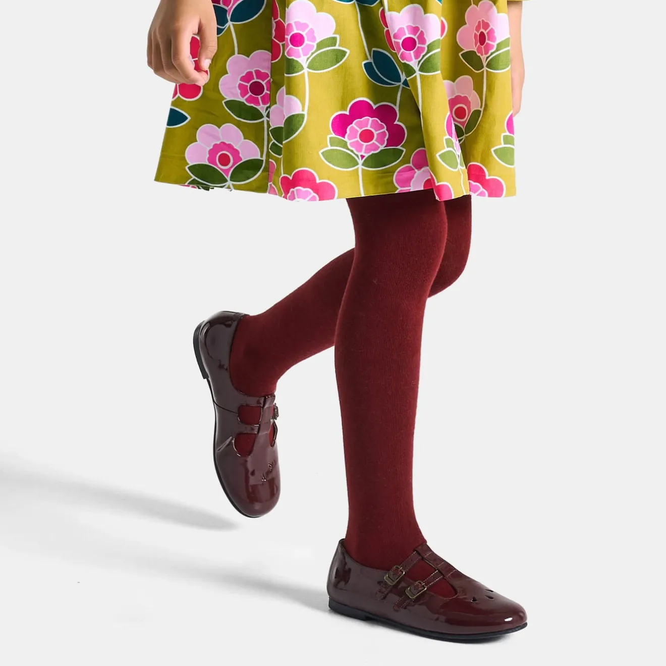 Babies, Charles Ix, Salomés Et Ballerines|Chaussures-Jacadi Salomés enfant fille en cuir verni - BORDEAUX