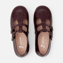 Babies, Charles Ix, Salomés Et Ballerines|Chaussures-Jacadi Salomés enfant fille en cuir verni - BORDEAUX