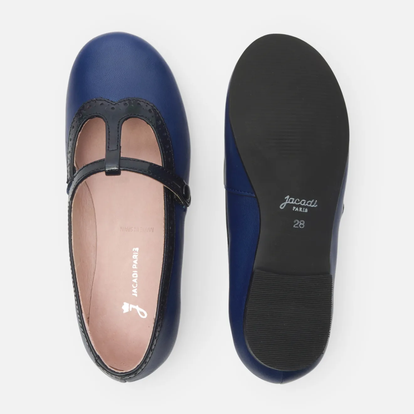 Babies, Charles Ix, Salomés Et Ballerines|Chaussures-Jacadi Salomés enfant fille en cuir - lore MULTICO