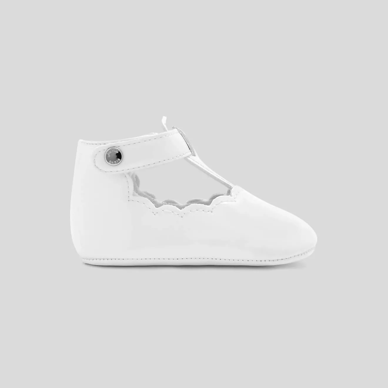 Babies, Charles Ix, Salomés Et Ballerines|Accessoires-Jacadi Salomés vernis bébé fille - blanc BLANC JACADI