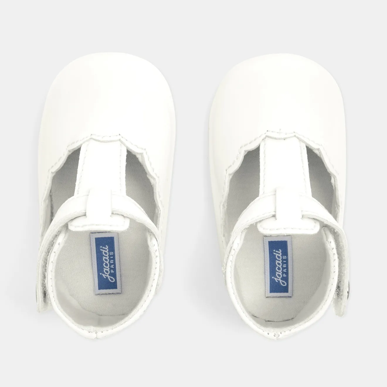 Babies, Charles Ix, Salomés Et Ballerines|Accessoires-Jacadi Salomés vernis bébé fille - blanc BLANC JACADI