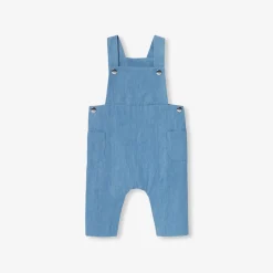 Combinaison, Barboteuse Et Ensemble-Jacadi Salopette bébé en denim léger - CHAMBRAY