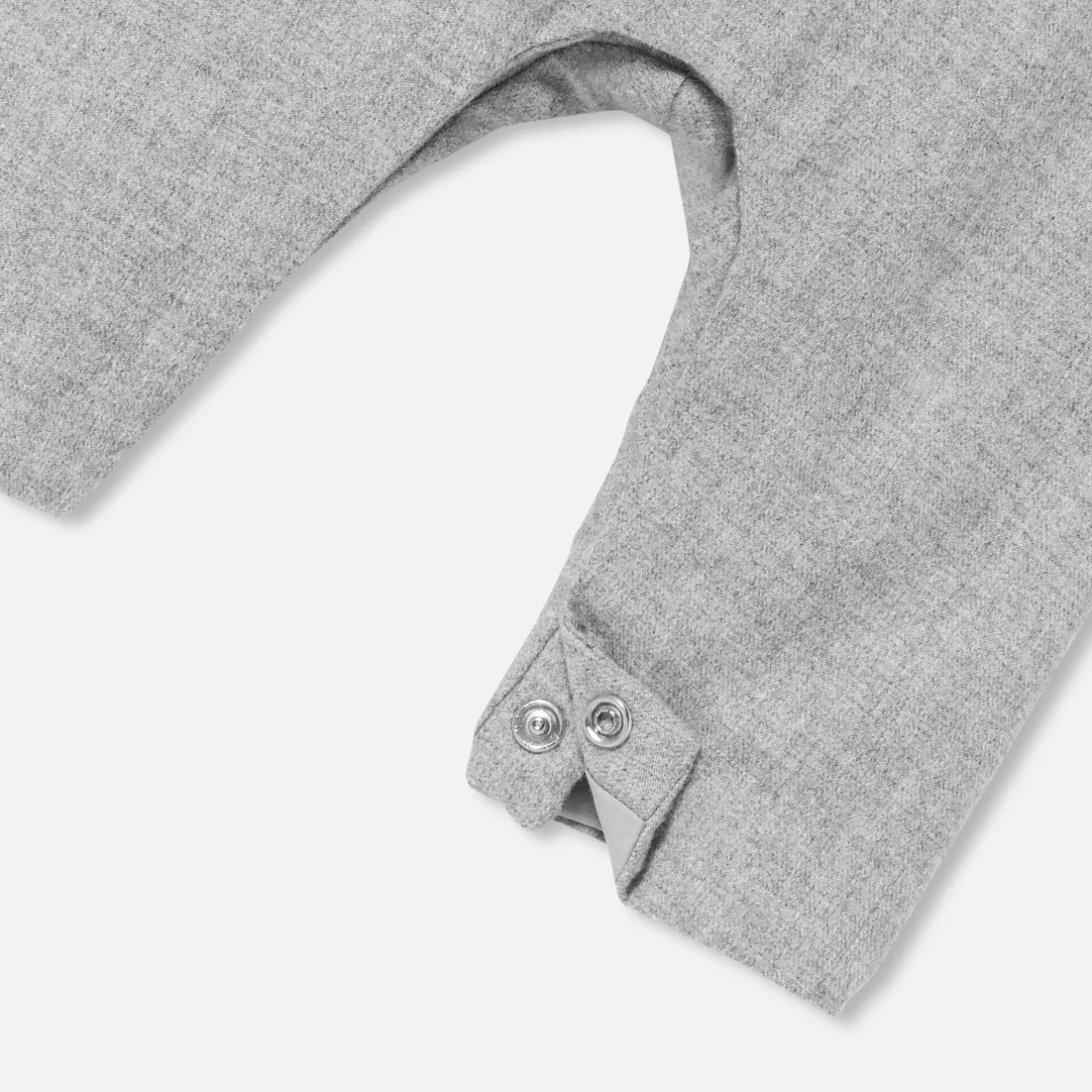 Combinaison, Barboteuse Et Ensemble-Jacadi Salopette bébé garçon en flanelle - gris chine clair GRIS CHINE CLAIR JACADI