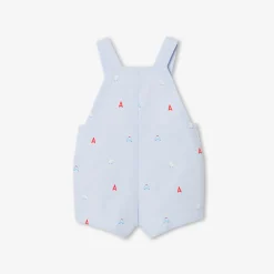 Combinaison, Barboteuse Et Ensemble-Jacadi Salopette courte bébé garçon - lore BLEU/MULTICO