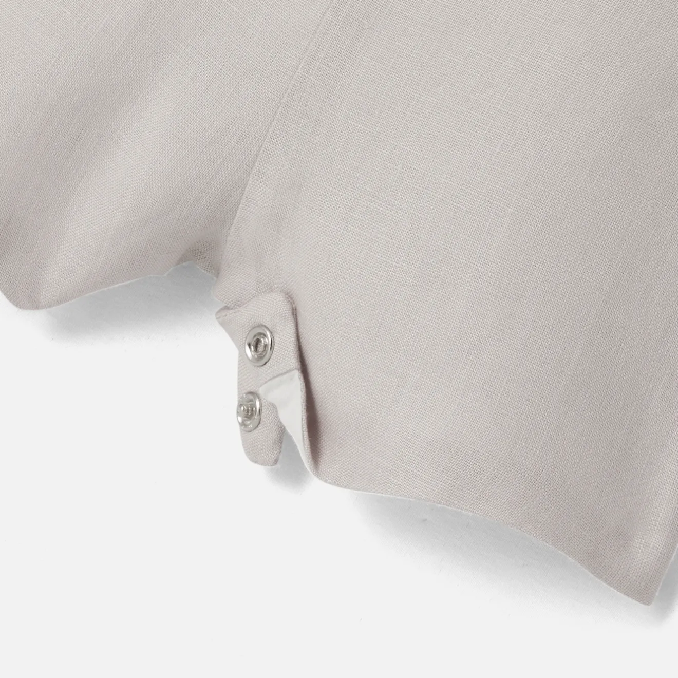 Combinaison, Salopette Et Ensemble-Jacadi Salopette en lin bébé garçon - GRIS SOURIS