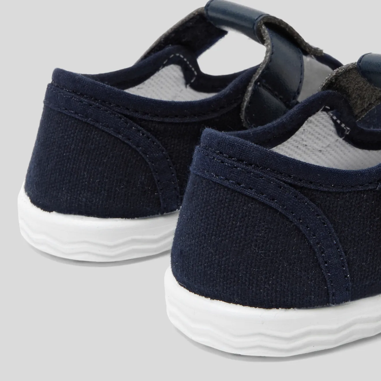 Nu-Pieds|Tennis En Toiles-Jacadi Sandales bébé en toile - marine MARINE JACADI