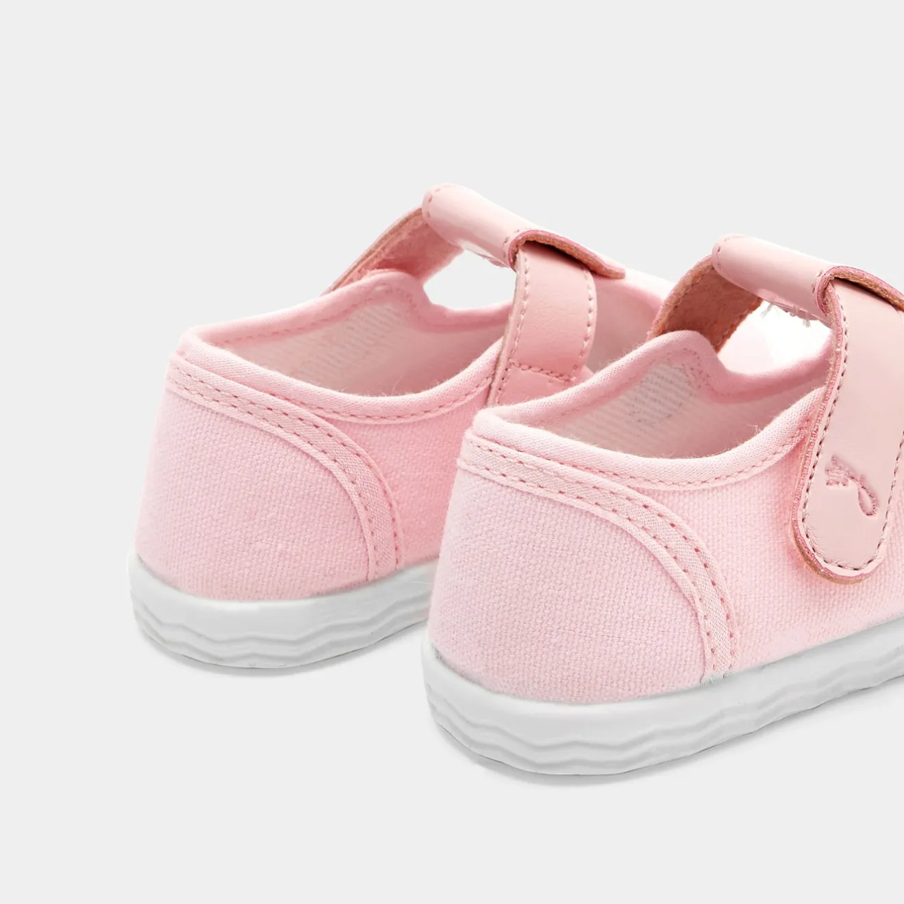 Chaussures En Toiles|Sandales Et Nu-Pieds-Jacadi Sandales en toile bébé fille - ROSE