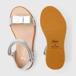 Sandales Et Nu-Pieds|Chaussures-Jacadi Sandales enfant fille - ARGENT