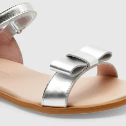 Sandales Et Nu-Pieds|Chaussures-Jacadi Sandales enfant fille - ARGENT