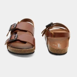 Nu-Pieds|Chaussures-Jacadi Sandales enfant garçon - NATUREL