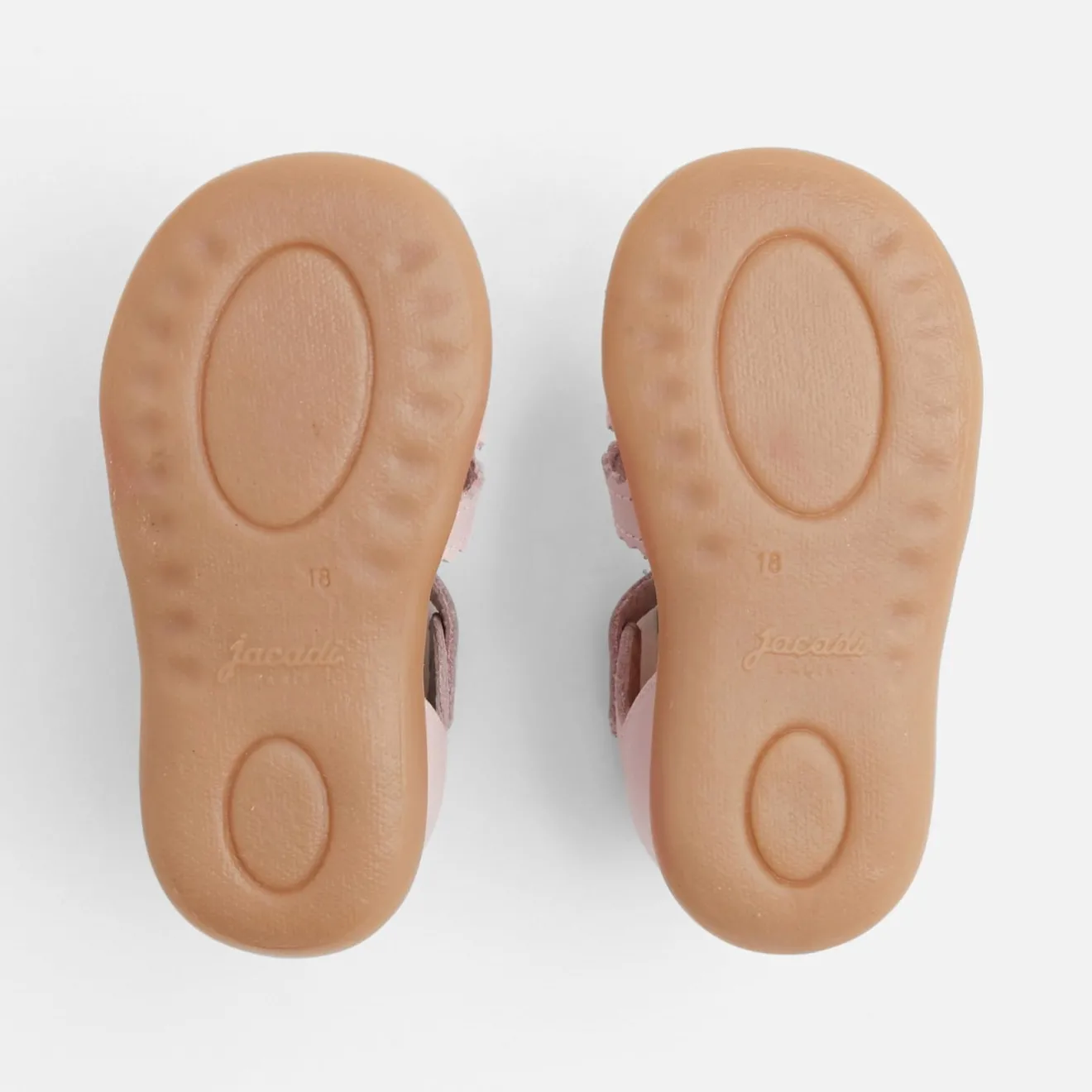 Sandales Et Nu-Pieds|Chaussures-Jacadi Sandales premiers pas bébé fille - ROSE