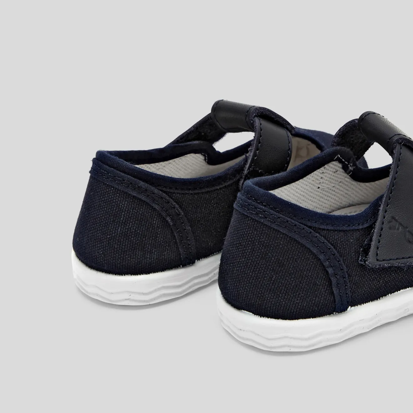 Nu-Pieds|Tennis En Toiles-Jacadi Sandalettes bébé garçon en toile - marine MARINE JACADI