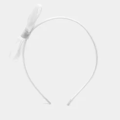 Accessoires-Jacadi Serre-tête à nœud en gros-grain - blanc BLANC JACADI