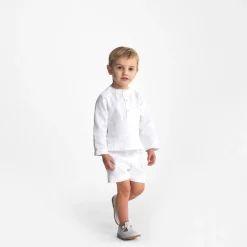 Pantalon Et Short-Jacadi Short à pont bébé garçon - blanc BLANC JACADI