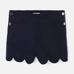 Short Et Combi-Short-Jacadi Short enfant fille en piqué de coton - marine MARINE JACADI