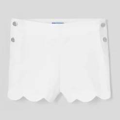 Short Et Combi-Short-Jacadi Short enfant fille en piqué de coton - blanc BLANC JACADI