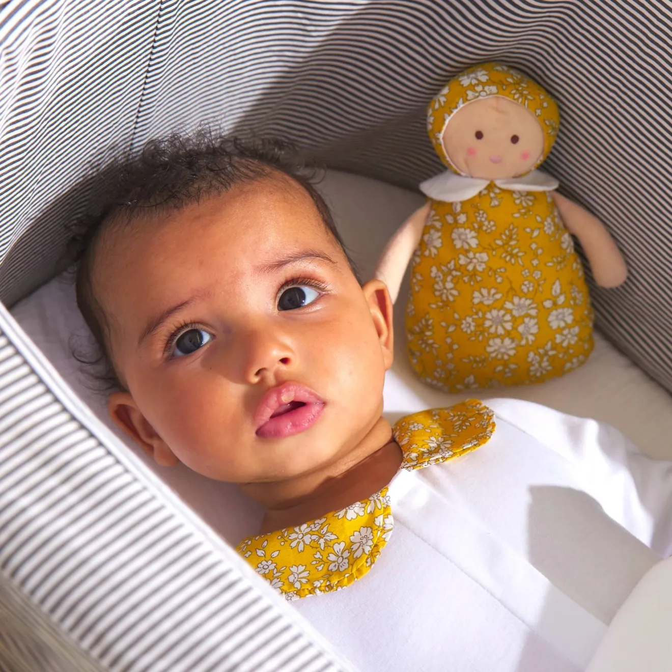 Mobilier|Couffins Et Berceaux-Jacadi Support en bois pour couffin KUKO Charlie Crane x - NATUREL