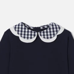 Pull, Sweat Et Cardigan-Jacadi Sweat bébé fille en molleton - marine MARINE JACADI