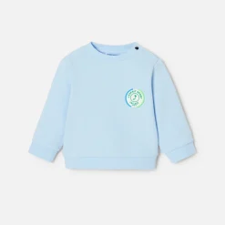 Pull, Sweat Et Cardigan-Jacadi Sweat bébé garçon en interlock - NUAGE