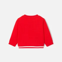 Pull, Sweat Et Cardigan-Jacadi Sweat bébé garçon en molleton - rouge ROUGE JACADI