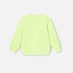Pull, Sweat Et Cardigan-Jacadi Sweat bébé garçon en molleton - VERT ANIS