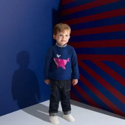 Pull, Sweat Et Cardigan-Jacadi Sweat bébé garçon en molleton - BLEU FONCE