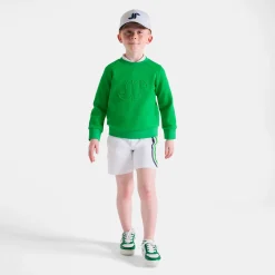 Pull, Sweat Et Cardigan-Jacadi Sweat enfant en piqué de coton - VERT