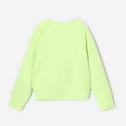 Pull, Sweat Et Cardigan-Jacadi Sweat enfant fille en maille piquée - VERT ANIS
