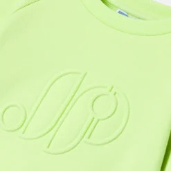 Pull, Sweat Et Cardigan-Jacadi Sweat enfant fille en maille piquée - VERT ANIS